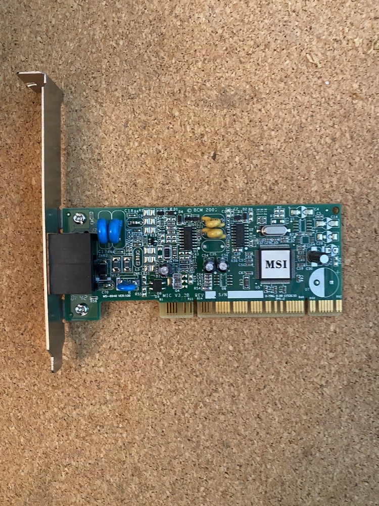 MICRO STAR MS-6946 PCI MSI MODEM CARD