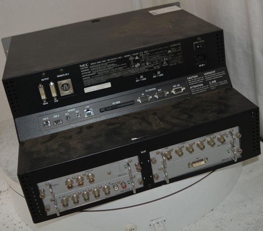 NEC MMS 1000 Multi Media Switcher Digital Projection Cinema SEE NOTES