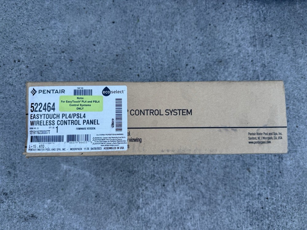 Pentair EasyTouch PL4-PSL4 Wireless Remote (522464)