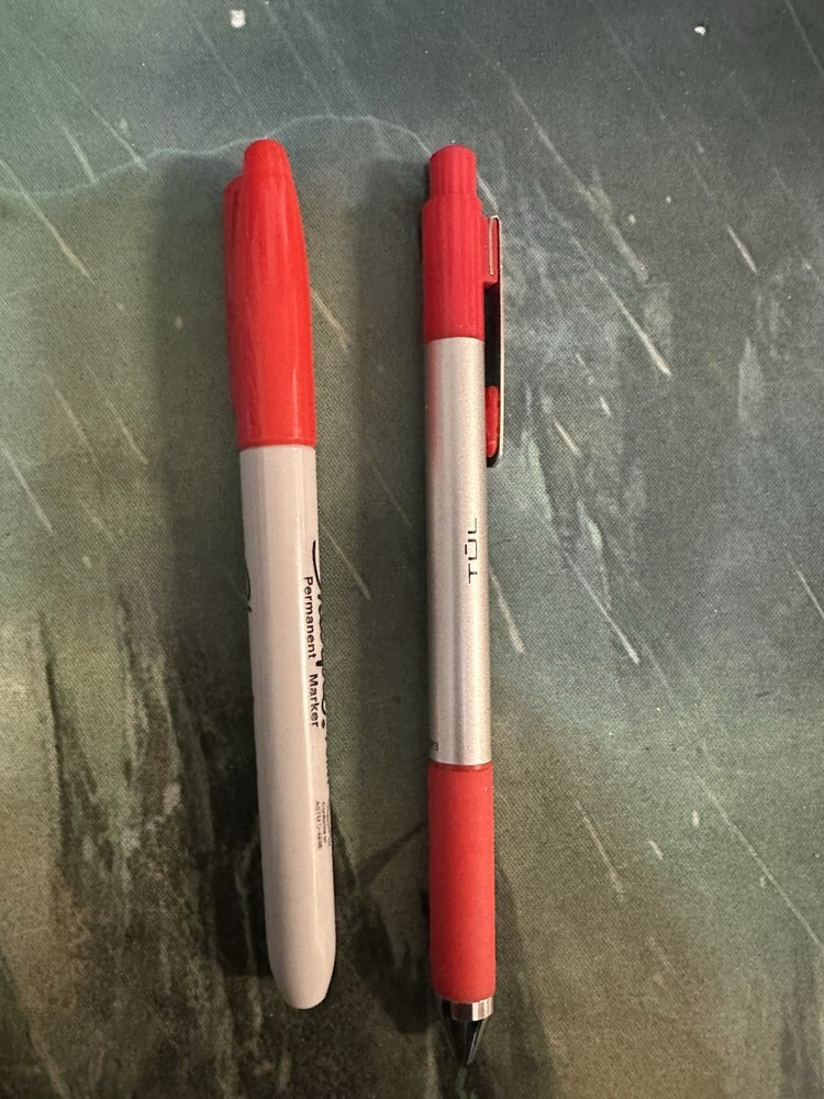 TUL pen and Sharpie set, various colors