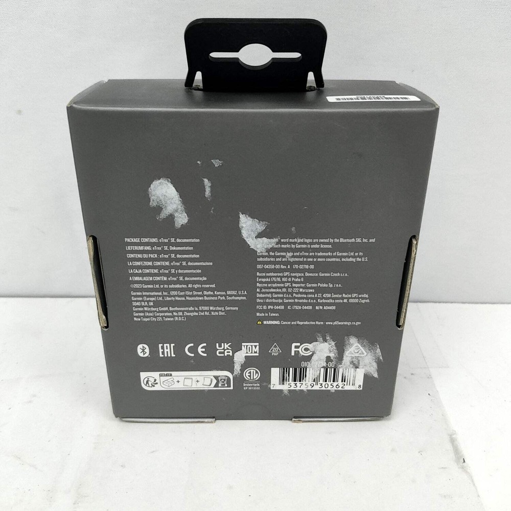 Garmin eTrex SE Rugged Handheld GPS Navigator