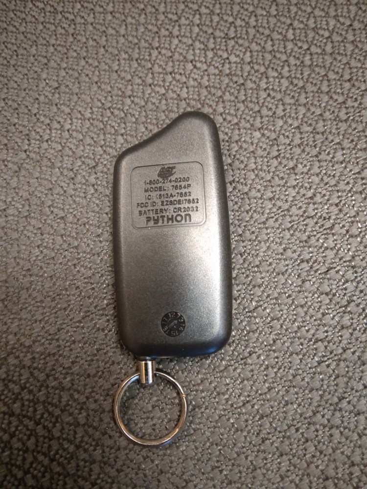 Python 7654P Supercode SST 1-Way Companion Remote 5901