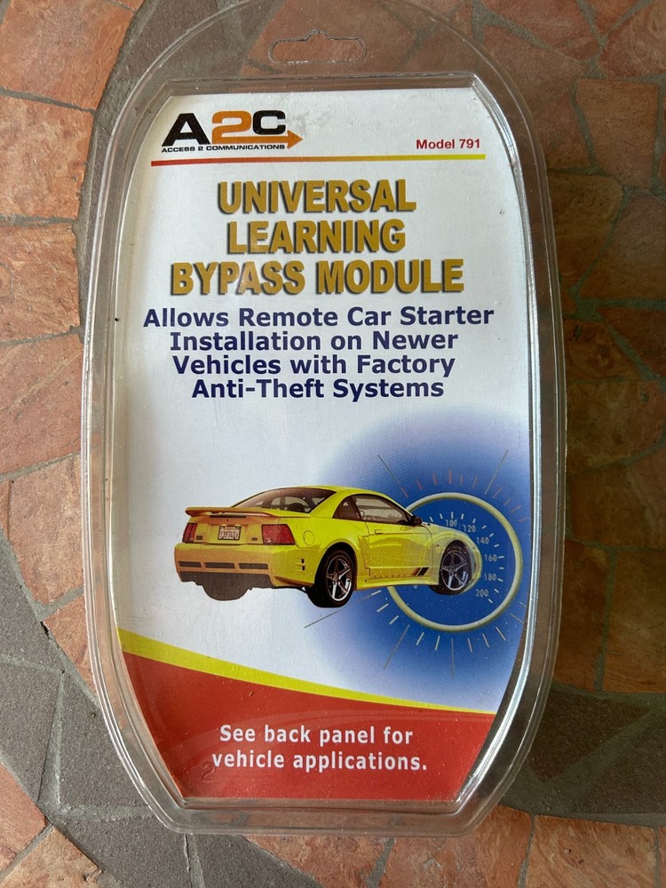 Bulldog Security Remote Starter System RS 1100 & Bypass Module 791 New Sealed