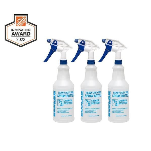 ECOLAB Heavy Duty Pro Spray Bottle, 32 oz, 3 Pack