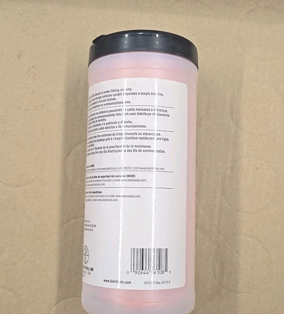 Klein Tools 56108 500ft Pink Sheath Electrical Wire Pulling Line