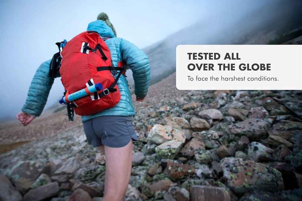 LifeStraw Personal Water Filter for