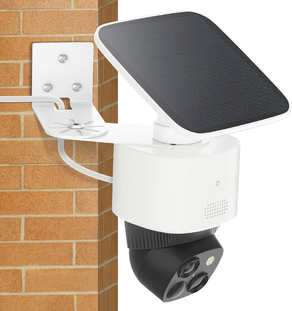 Wall Mount Bracket Compatible with Eufy Security Solocam S340, Rust-Proof Metal
