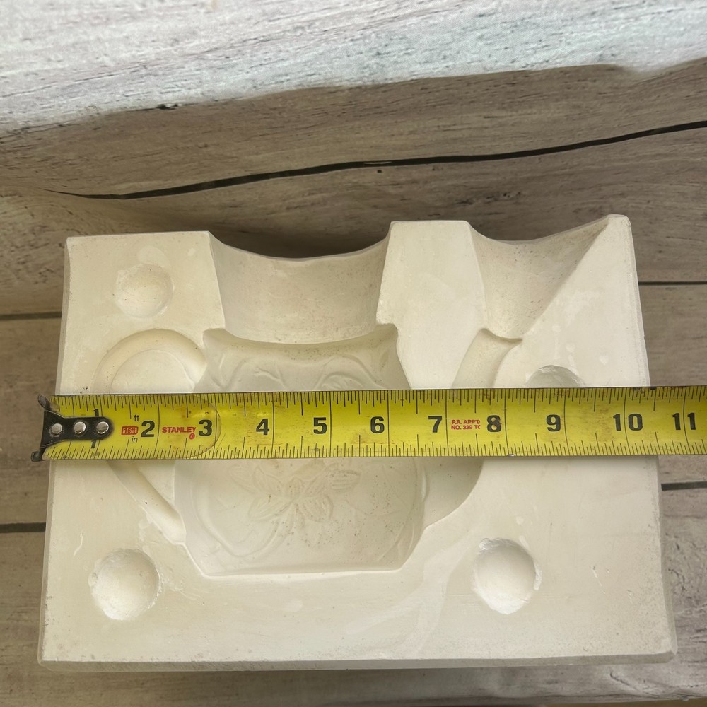 Unbranded Ceramic Casting Mold Frog Sitting Flower Teapot