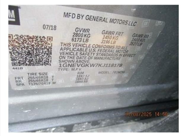 Used Telematics Interface Module fits: 2019 Chevrolet Traverse Communication tel