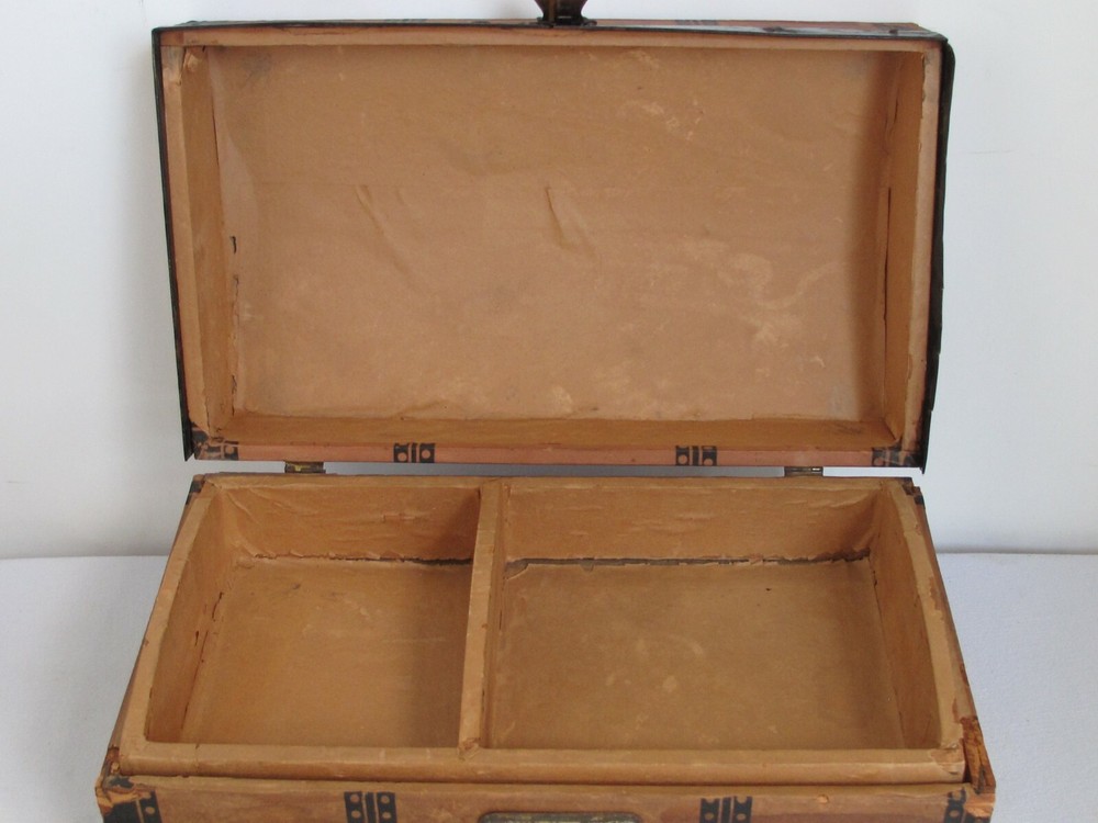 Antique Dome Top Doll Trunk c. 1880