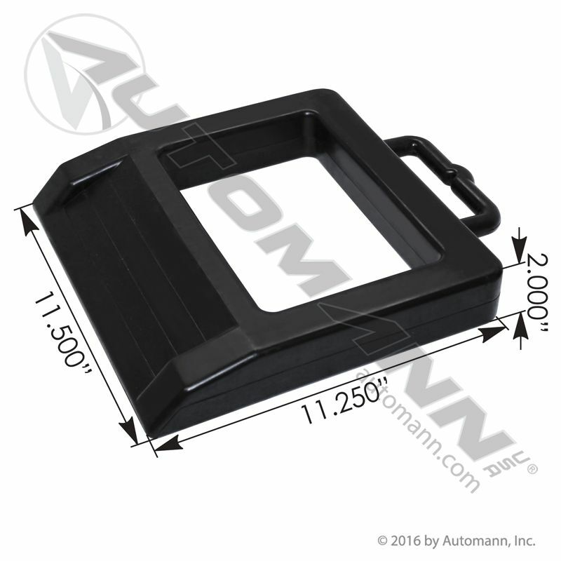 Aftermarket Wheel Chock Pallet Jack Black