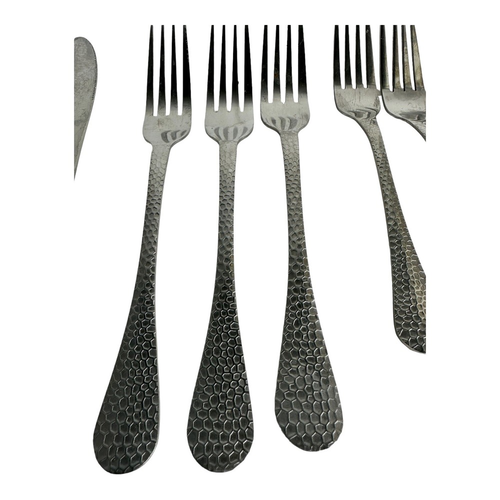 Farberware Stainless Steel Hammered Flatware - Replacement