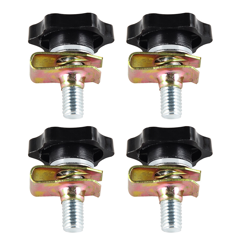 For Harley Touring Saddlebag Locks Mounting Security Theft Deterrent Knobs Bolts