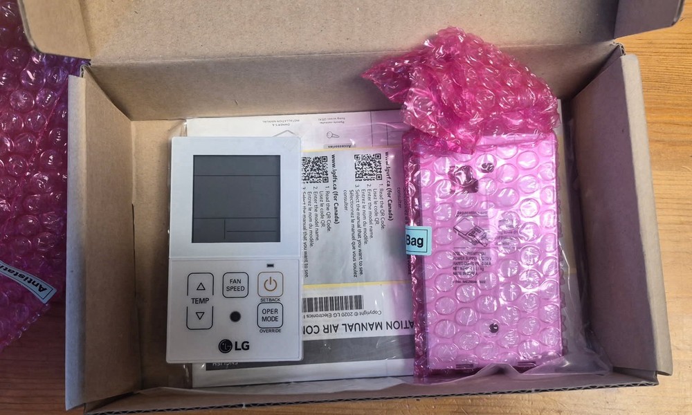 LG ELECTRONICS - PREMTC00U.ENCXLUS Remote For Split System AC