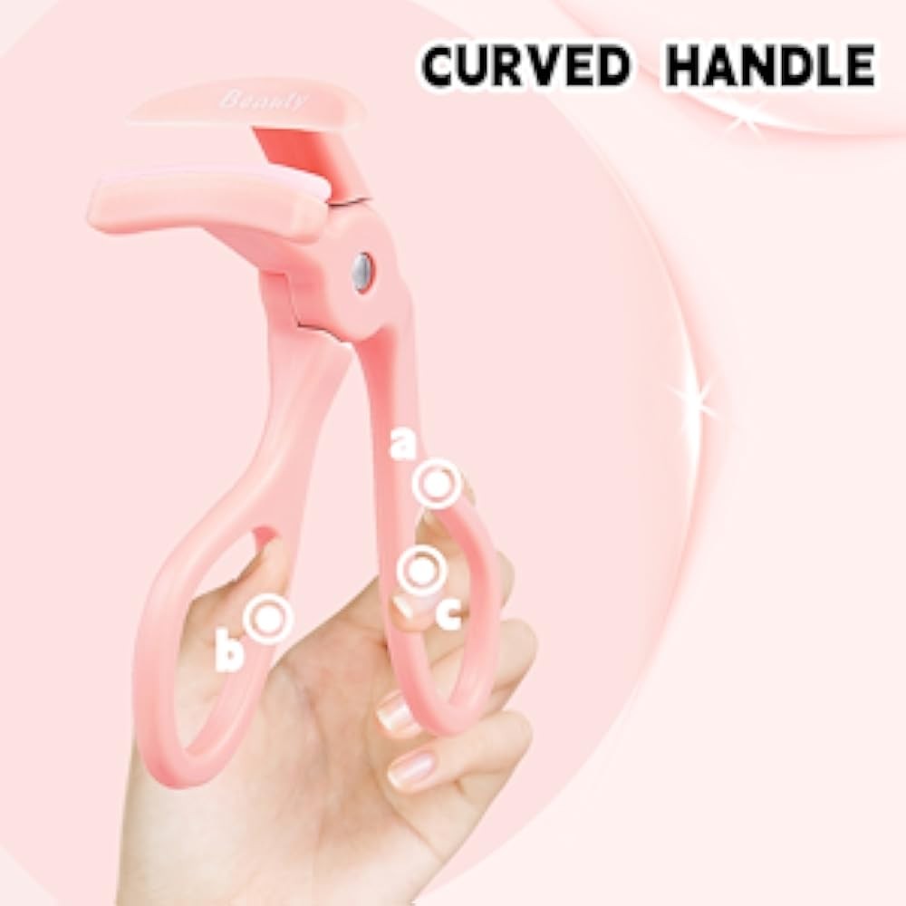 2 Style Eyelash Curler - Lash Curler Extra Silicone Replacement Pads,