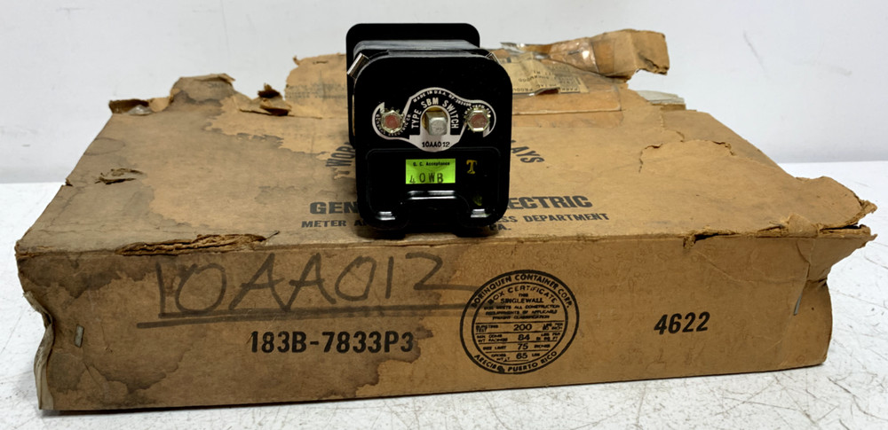 General Electric 10AA012 Rotary Cam Switch
