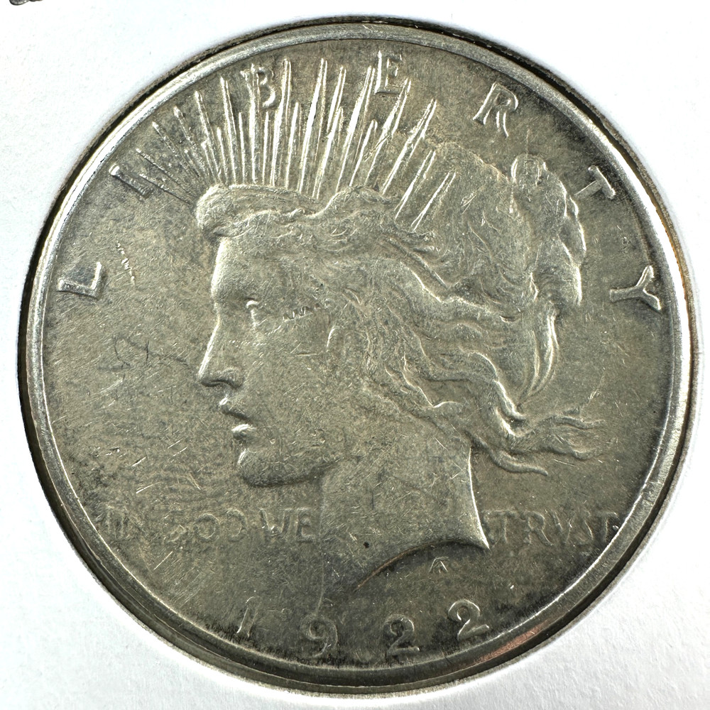 1922-S $1 Silver Peace Dollar (89448)