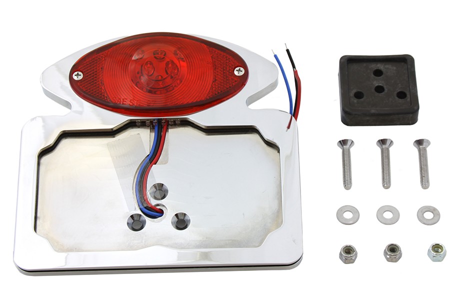 Oval Style Tail Lamp Assembly LED for Harley-Davidson