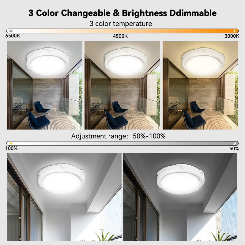 2PCS Solar Power Ceiling Pendant Light Remote Control Out/Indoor Lamp Waterproof