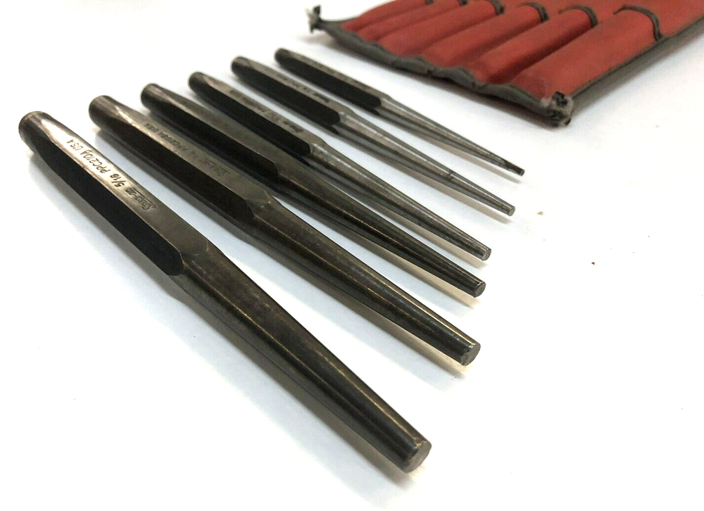 Snap-On Tools PPCS60BK 6 Piece Starter Pin Punch Set