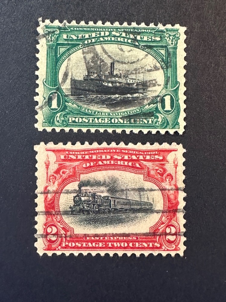 Scott # 294-95 Nice 2024 Scott Catalogue Value $ 4.00