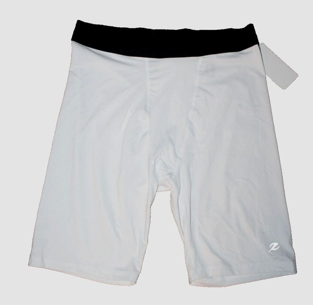 Energy Zone Men's White Compression Shorts XXL