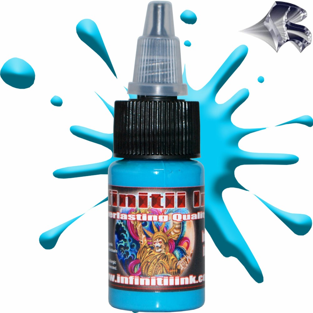 Infinitii Baby Blue Tattoo Ink 1/2oz (0.5 oz)