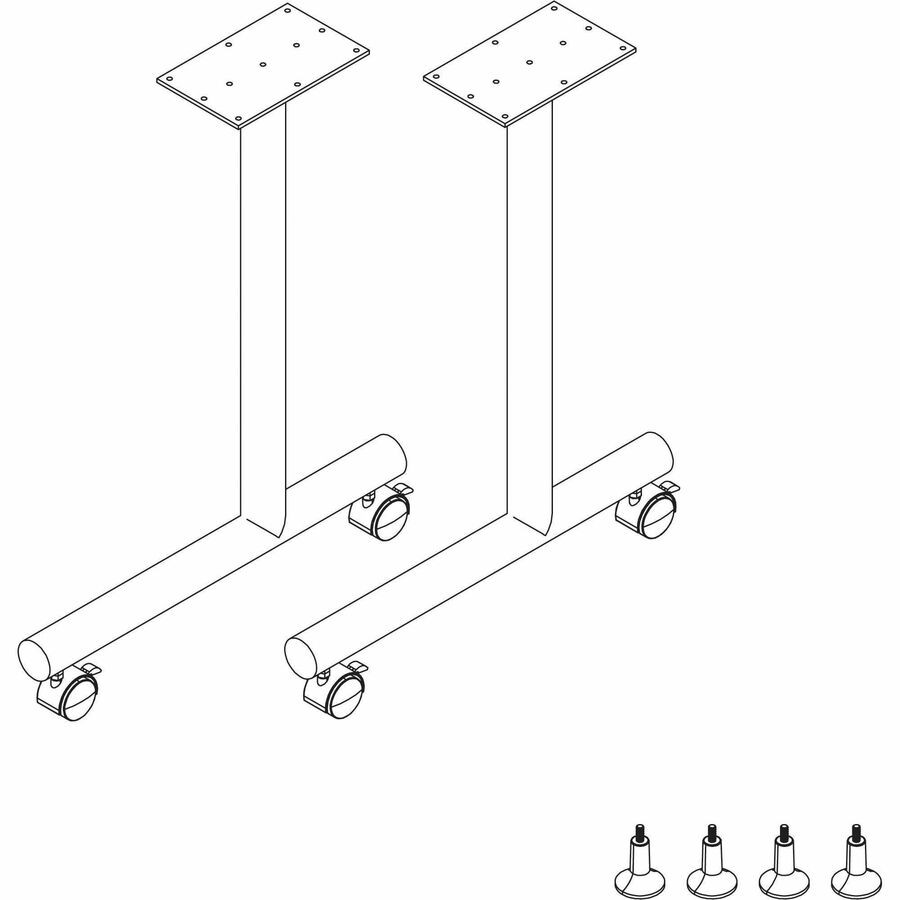 Lorell Invent Training Table Components (llr-60800) (llr60800)