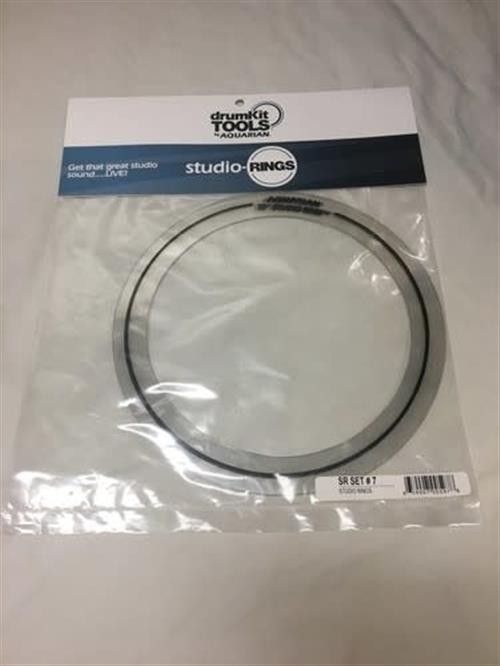 Aquarian - SR SET#7 - Studio Rings #10 (6) -10"