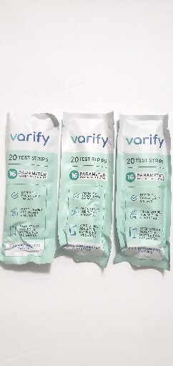 VARIFY 16 Parameter Water Test Strips (60) Test Strips EXP:12/01/2024 *PLS READ*