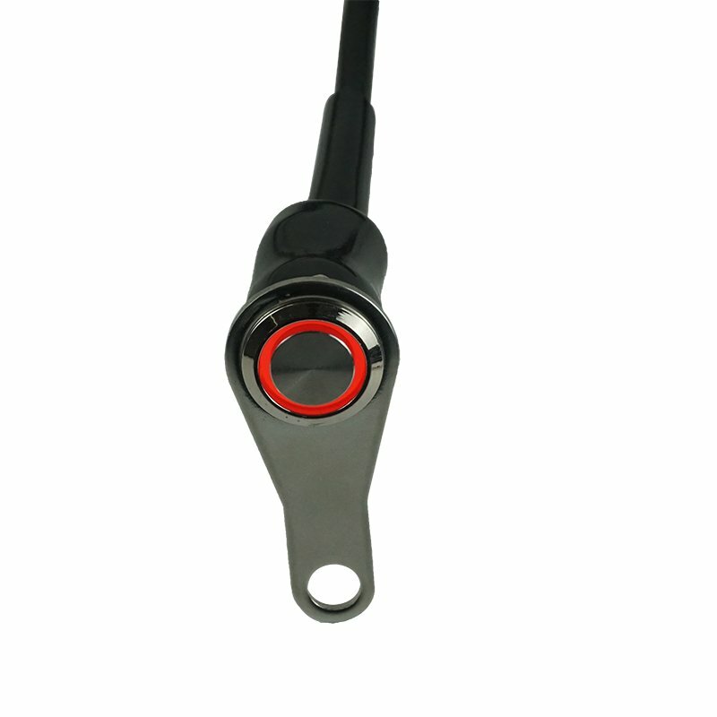 Stainless steel motorcycle horn switch handlebar installation waterproof button