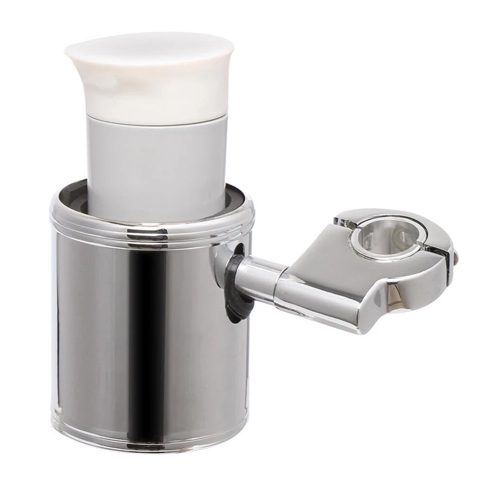 Motorcycle Cup Holder Handlebar Drink Bottle Holder Chrome Harley Universal