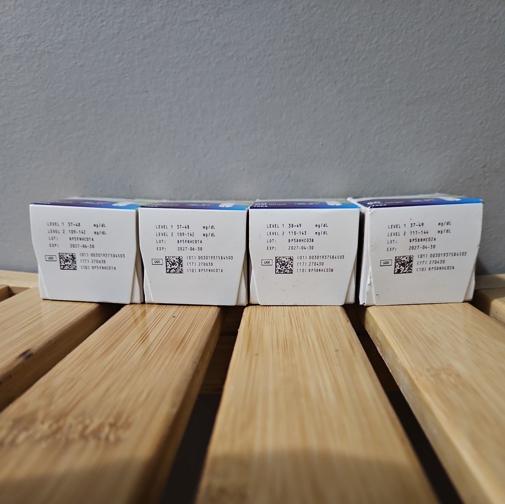 Contour Plus Blood Glucose Test Strips 4 (50) Count Boxes = 200 Strips