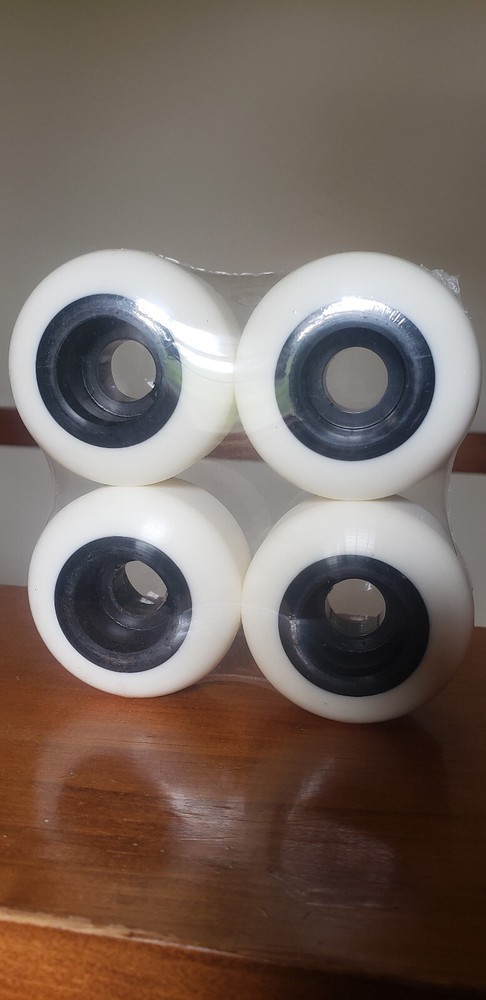 Blank Hard Skateboard Wheels 99A Outer 101D Inner 54mm x 36mm New