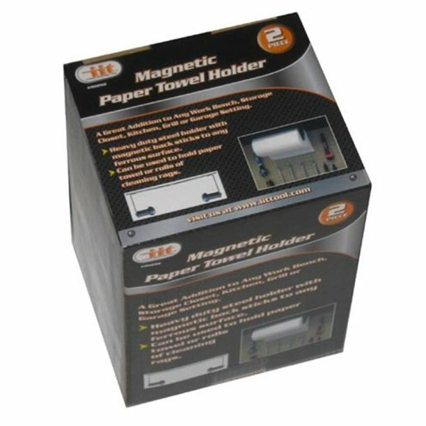IIT 90292 Magnetic Paper Towel Holder for Kitchen or Workshop