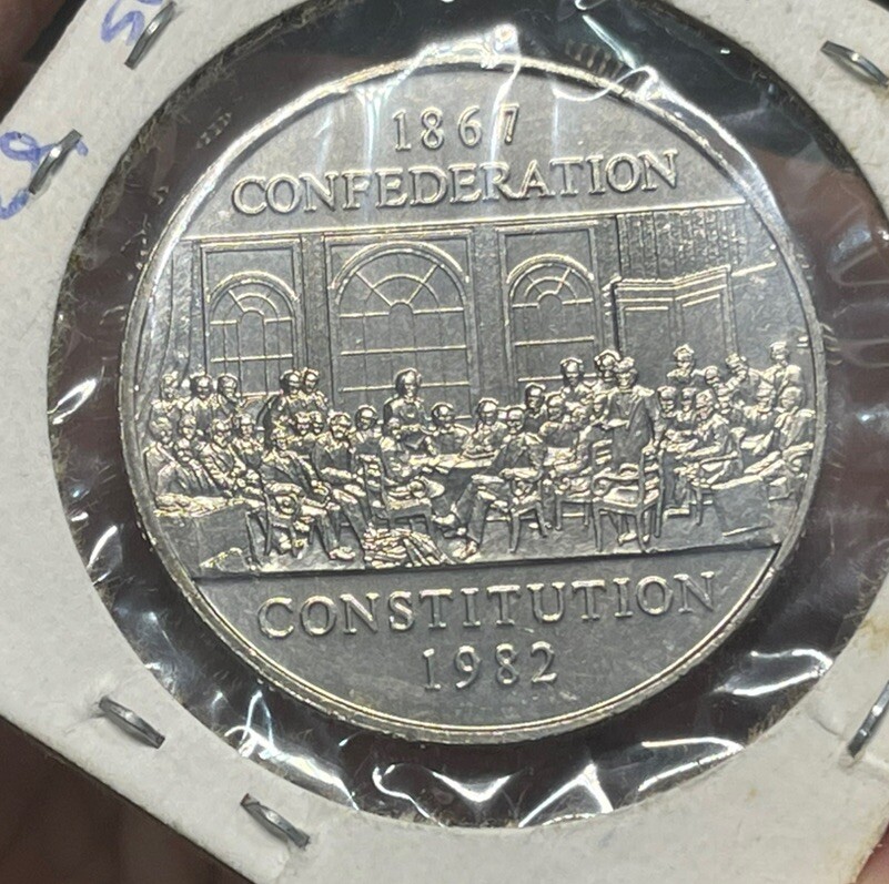 1982 Canada One Dollar Coin Excellent BU Condition High Value