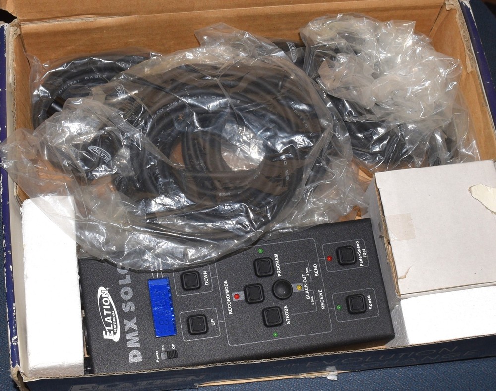 Elation DMX Solo Kit DJ Controller Club Lighting