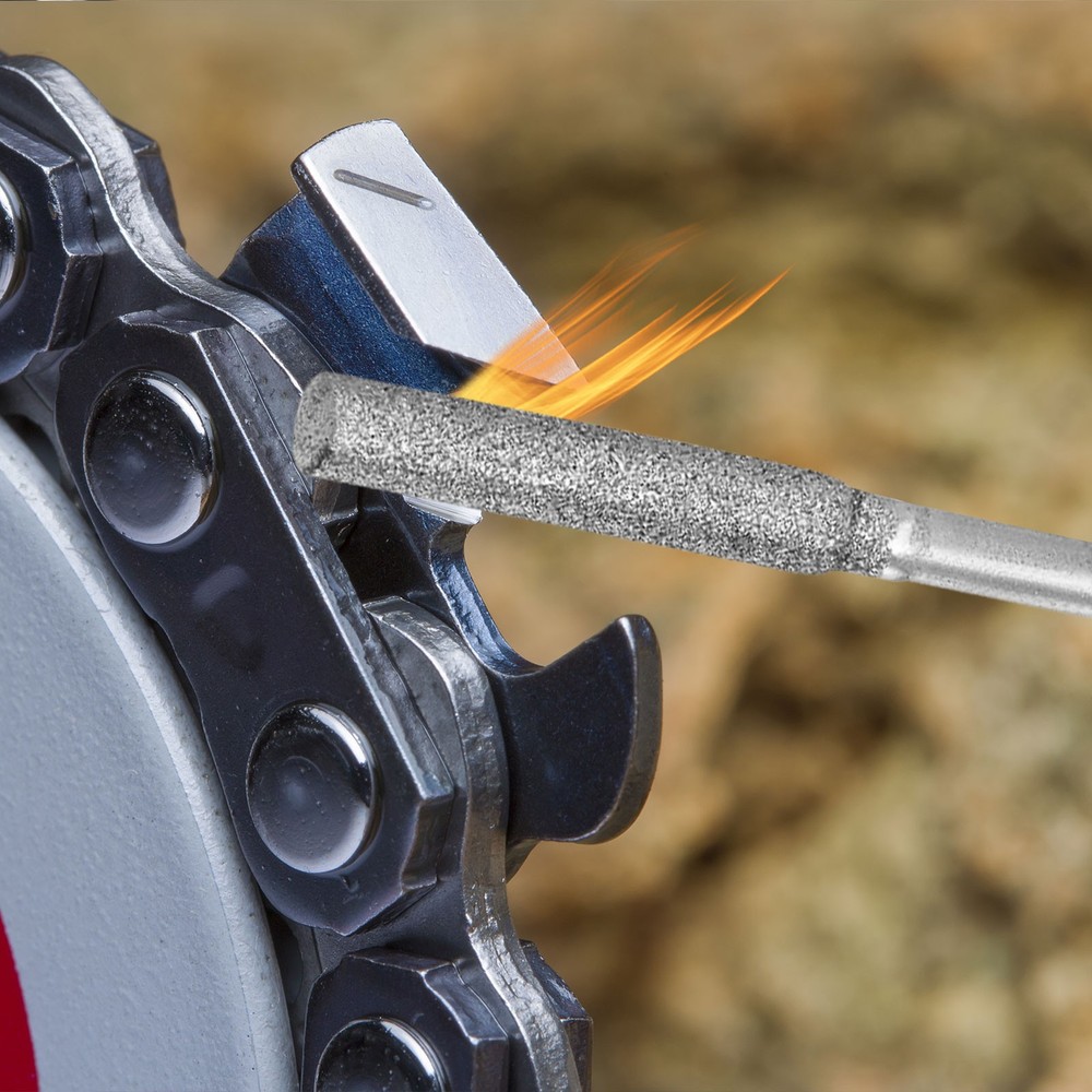 2Packs (12pcs) Diamond Coated Chainsaw Sharpener Bits 3/16" 4.8mm Grinder