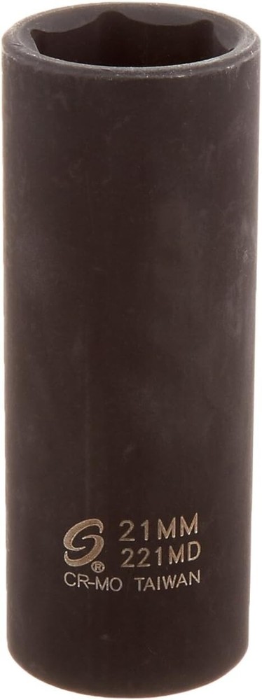 Sunex 221Md 1/2-Inch Drive 21-Mm Deep Impact Socket