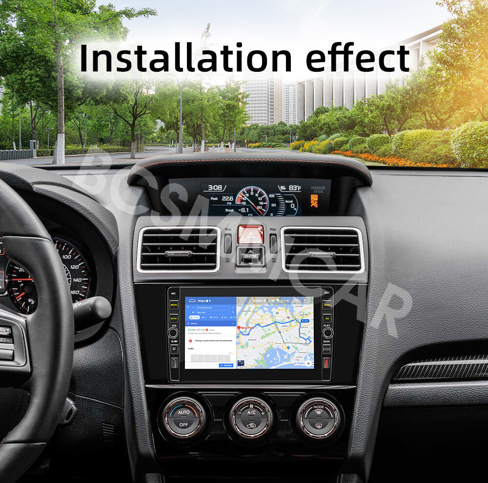 2Din Android Car Stereo Radio Bluetooth GPS Navigation for Carplay Android Auto