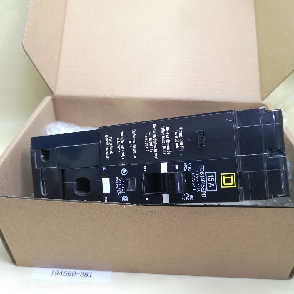 SQUARE D  EDB14015EPD  BREAKER