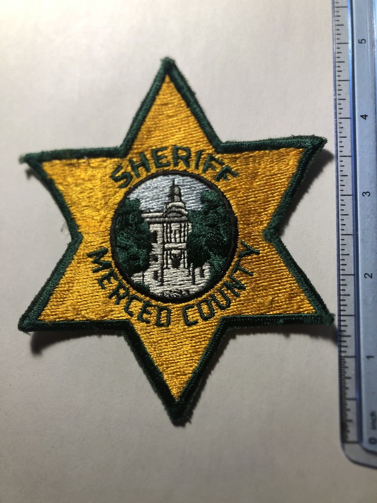 Merced County California Sheriff Patch