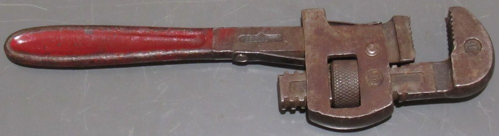 ERIE TOOL WORKS, STILLSON WRENCH, 10" ADJUSTABLE WRENCH