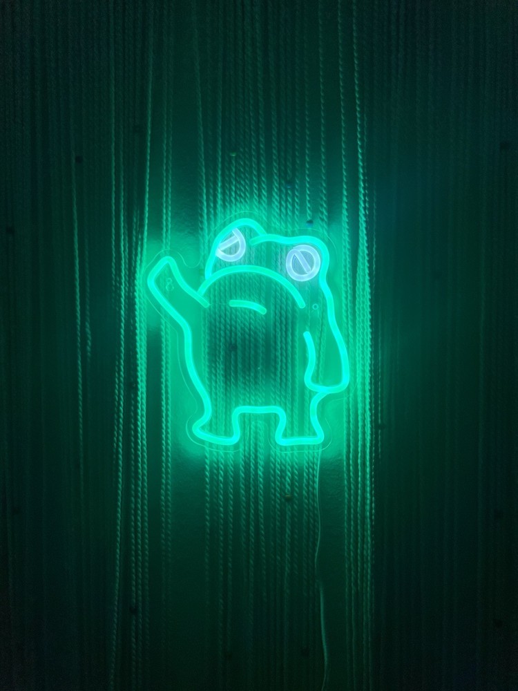 Frog Neon Sign - Portland