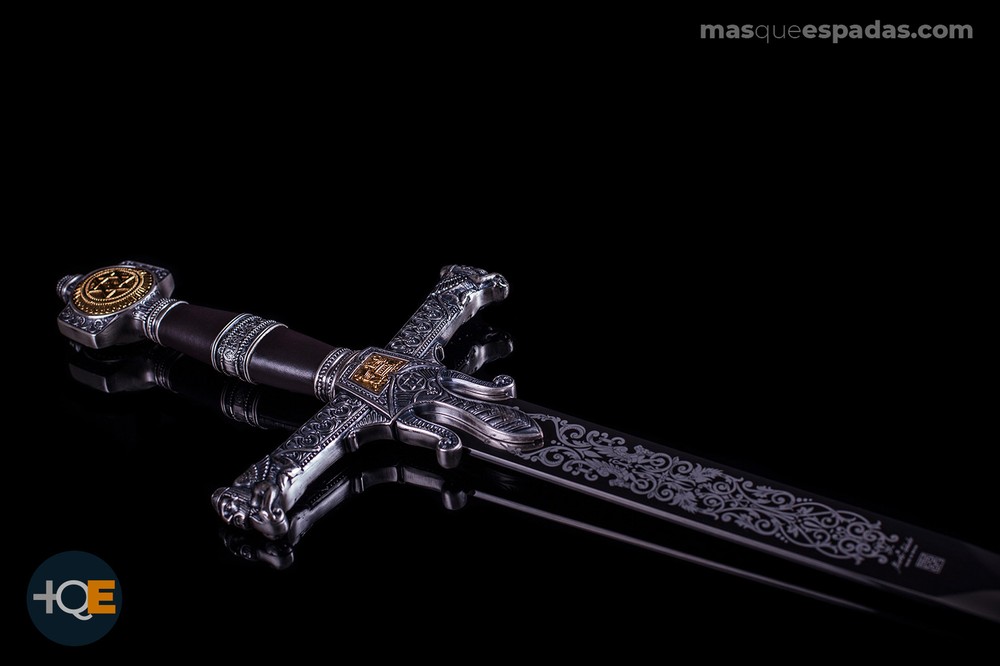 King Solomon's Sword Silver and Gold