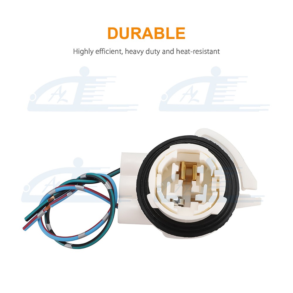 2pcs 3156 3056 3456 4156 Bulb Socket Brake Turn Signal Light Harness Wire Plug