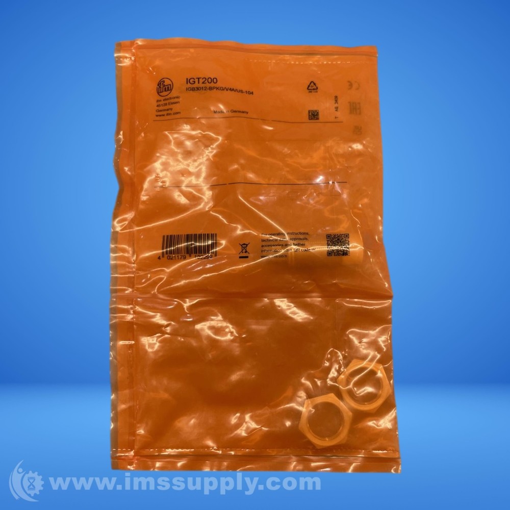 Ifm IGT200 Inductive Sensor FNFP