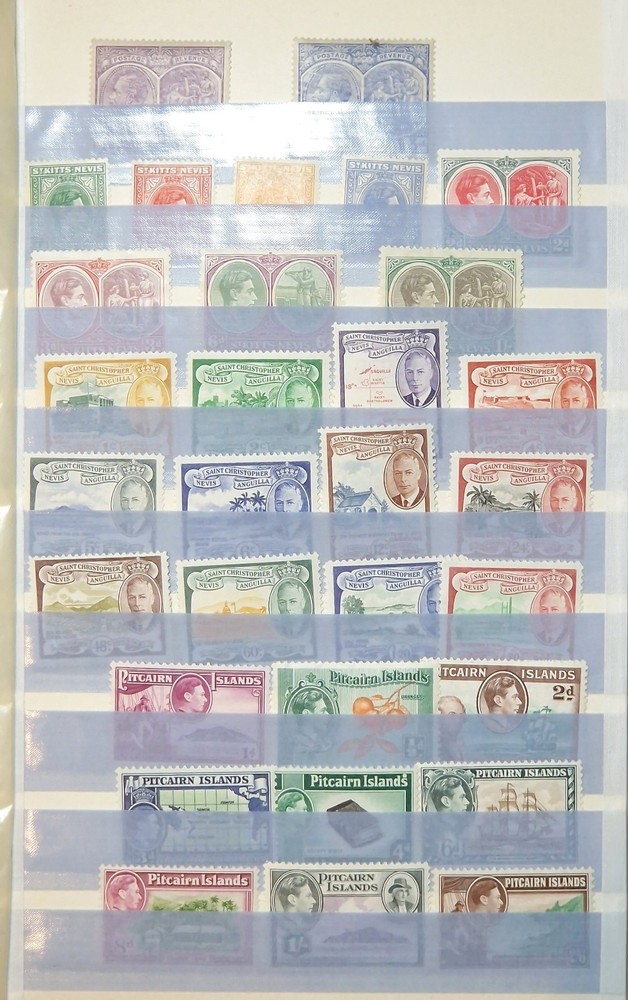 ST KITTS, CHRISTOPHER & PITCAIRN ISL Collection - UMM/Fine MM