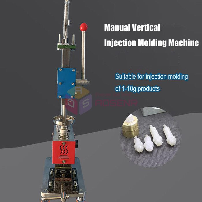 1-10g Desktop Manual Vertical Injection Molding Machine Plastic Moulding Machine