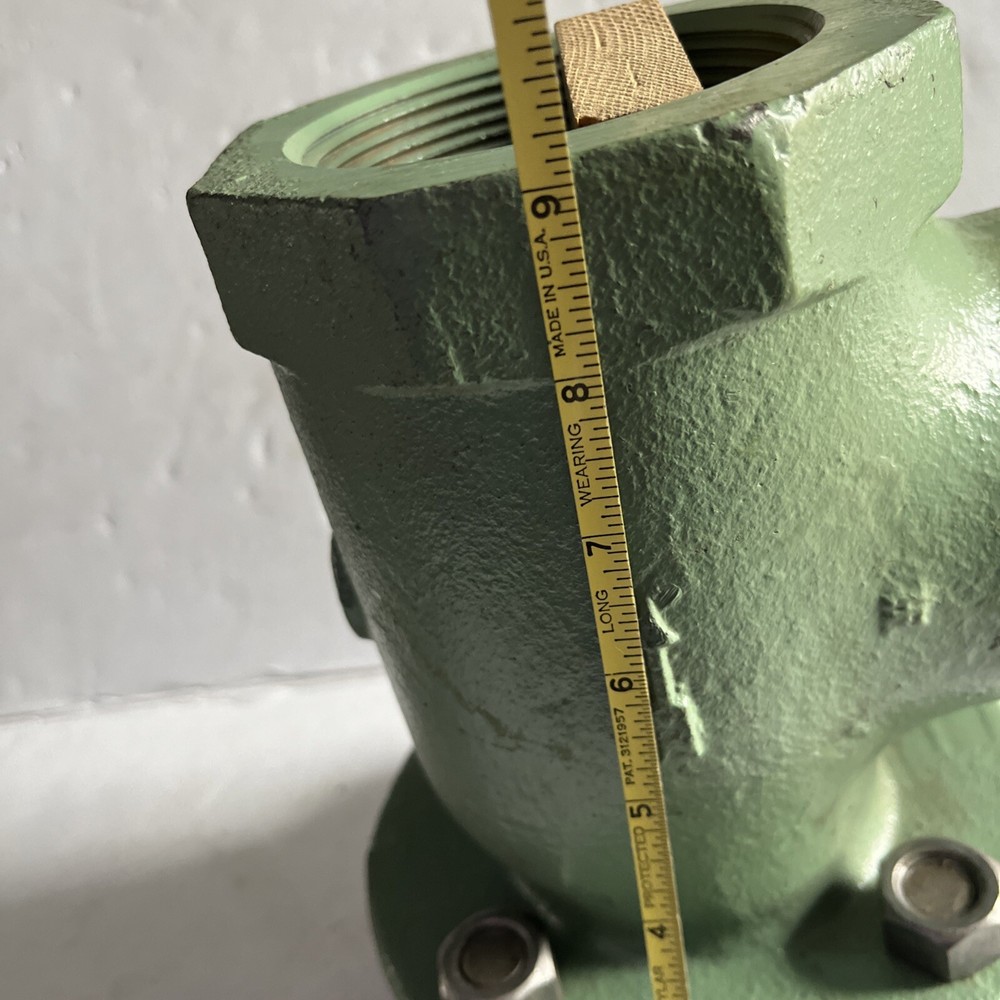 TACO 3" Cast Iron Horizontal Check Flo Valve 223-019 Threaded NOS